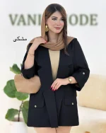 مانتو آستین سرخود شانتون صوفیا کد h372 (2)