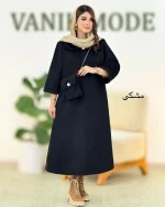 پالتو فوتر کجراه به همراه کیف کد H384