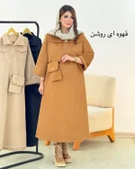 پالتو فوتر کجراه به همراه کیف کد H384