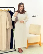 پیراهن نیم زیپ مراکشی پاییزه کد h447-2