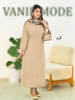پیراهن نیم زیپ مراکشی پاییزه کد h447
