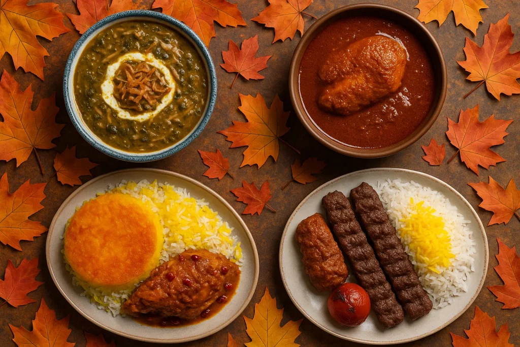 چه غذاهایی برای فصل پاییز مناسب است
