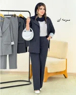کت شلوار پرشیا دیپلمات آستین مچ سفید کد f982 (4)
