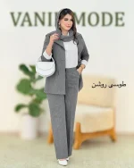 کت شلوار پرشیا دیپلمات آستین مچ سفید کد f982 (5)