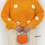 کراپ بافت طرح گل کد h446