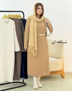 کفتان بلند نوار دوزی بافت کد h391 (8)
