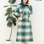 کفتان بلند چهار خونه پشمی کدh381