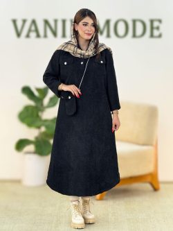 کفتان یقه دکمه دار به همراه کیف کد h380