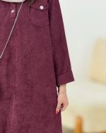 کفتان یقه دکمه دار به همراه کیف کد h380 03