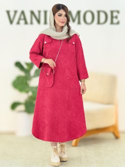 کفتان یقه دکمه دار به همراه کیف کد h380