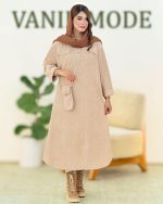 کفتان یقه دکمه دار به همراه کیف کد h380 05