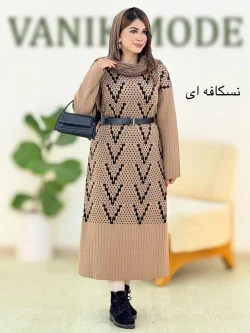 کفتان یقه گرد بافت کد h415