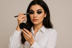 آرایش اسموکی دخترانه