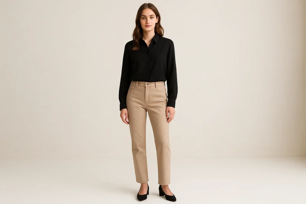 با شومیز مشکی چی بپوشیم