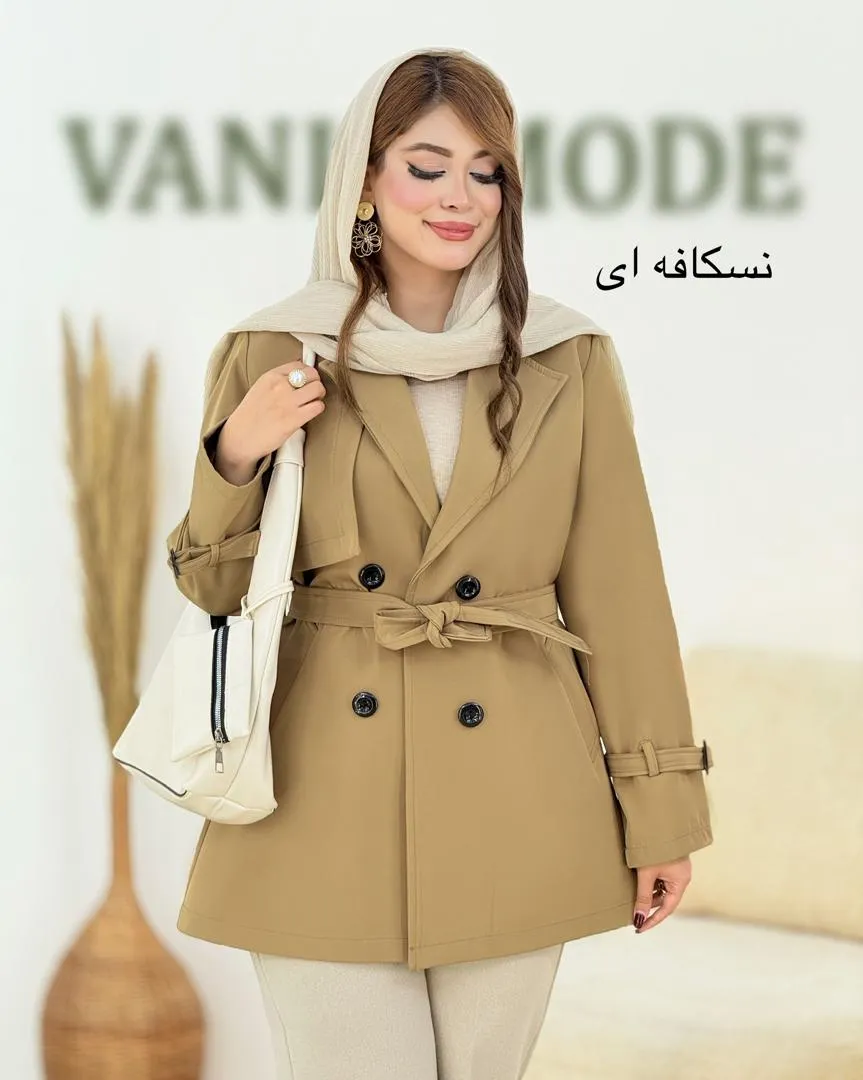 بارانی بلند سانتانا ضد آب کد h694_5 بارانی بلند سانتانا ضد آب کد h694