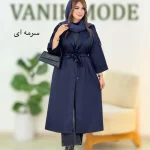 ترنچ کت جلو چین دار کد H619