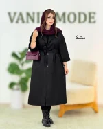 ترنچ کت جلو چین دار کد H619