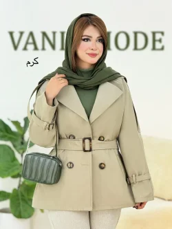 بارانی سانتانا آستین سرخود کد h458