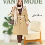 بارانی سانتانا کلاهدار کد H584