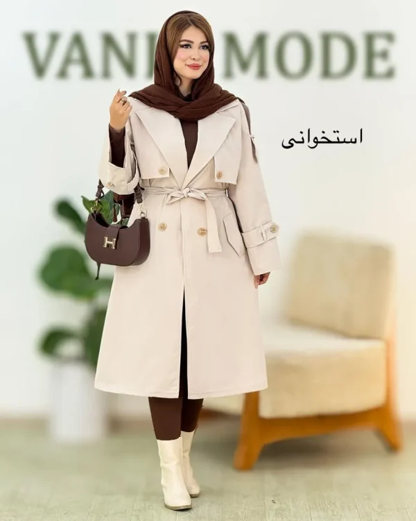 بارانی ضد آب والان دار کد h471
