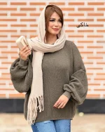 بافت قواره آزاد یقه گرد کد h525 (3)