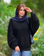 بافت قواره آزاد یقه گرد کد h525 (4)