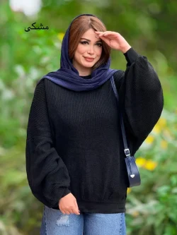 بافت قواره آزاد یقه گرد کد h525