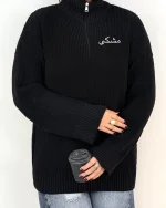 بافت نیم زیپ زنانه کد Hَ544 2
