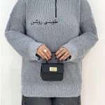 بافت نیم زیپ زنانه کد Hَ544