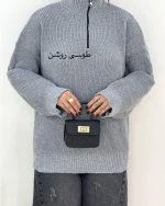 بافت نیم زیپ زنانه کد Hَ544 (2)
