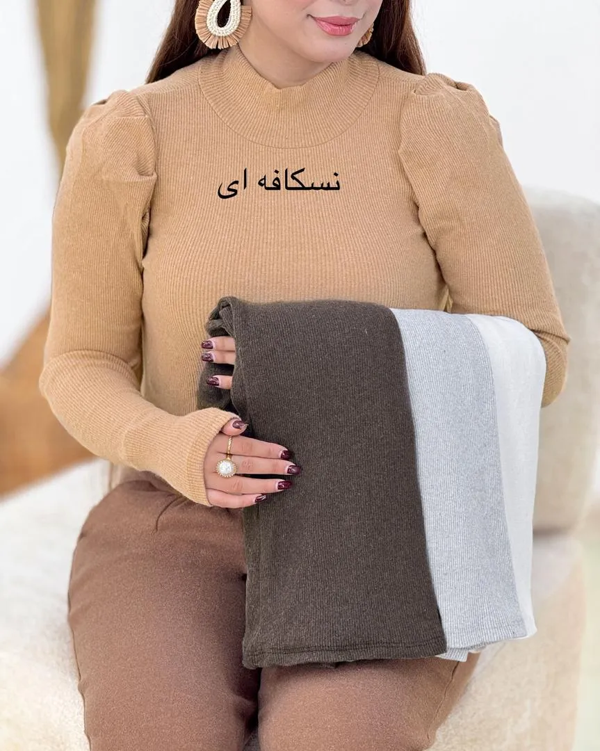 بلوز سرشانه چین دار کد h550_5 بلوز سرشانه چین دار کد h550