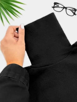 بلوز فانریپ طرحدار یقه کد h549