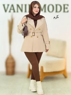 ترنج کت 4 دکمه آستین بنددار کد h672