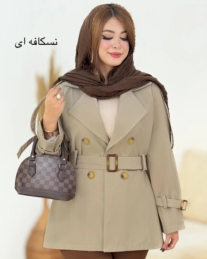 ترنج کت 4 دکمه آستین بنددار کد h672_2 ترنج کت 4 دکمه آستین بنددار کد h672