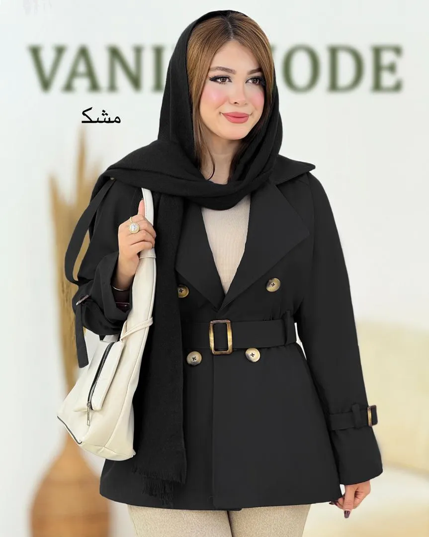 ترنج کت 4 دکمه آستین بنددار کد h672_3 ترنج کت 4 دکمه آستین بنددار کد h672