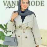 ترنچ کت آستر دار کد h439