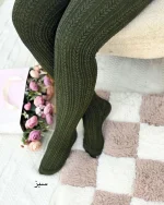 جوراب شلواری گندمی کد H419 (1)