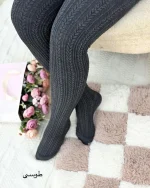 جوراب شلواری گندمی کد H419 (2)