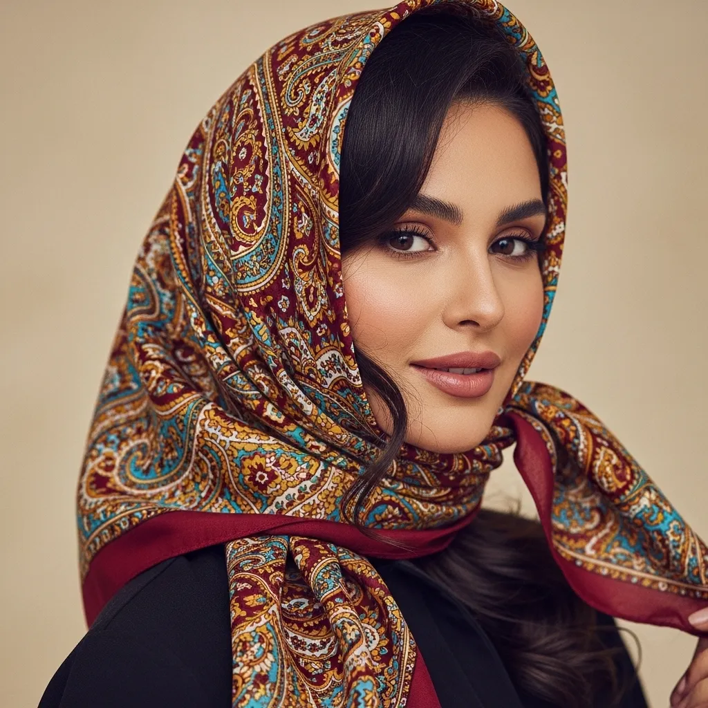 بستن اسکارف دور کمر