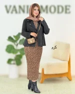 سارافون یقه ۵ سانت فانریپ کد h532_2