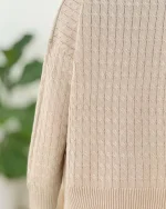 ست بلوز شلوار بغل چاکدار بافت کد h533 (5)