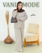 ست بلوز شلوار جلو ریش دار کد h649_1