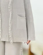 ست بلوز شلوار جلو ریش دار کد h649_5