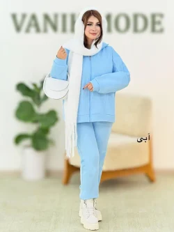 ست دورس شلوار جلو زیپ دار کد h583