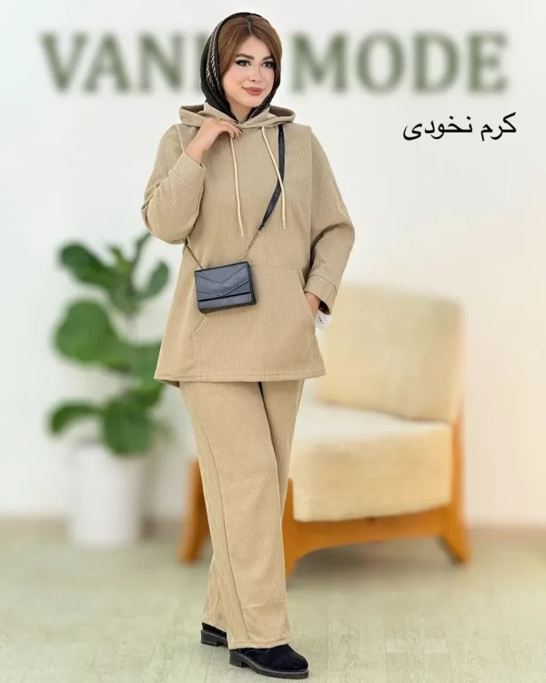 ست هودی و شلوار مراکشی کد h598