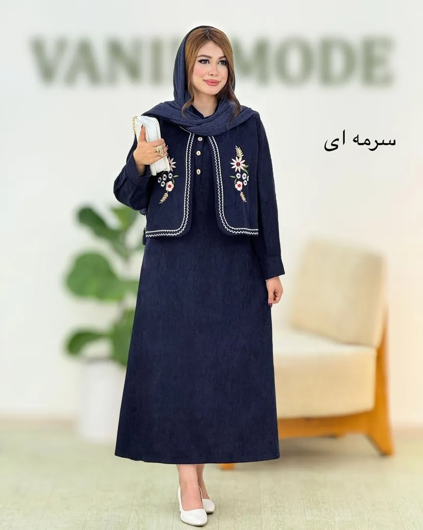 ست کت سارافون سه دکمه کد h669_1 ست کت سارافون سه دکمه کد h669