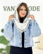 شال رینگی دورنگ کد H585 (4)