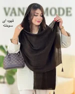 شال پلیسه منگوله دار دورلمه کد g500 (1)