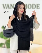 شال پلیسه منگوله دار دورلمه کد g500 (2)