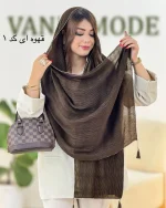 شال پلیسه منگوله دار دورلمه کد g500 (7)